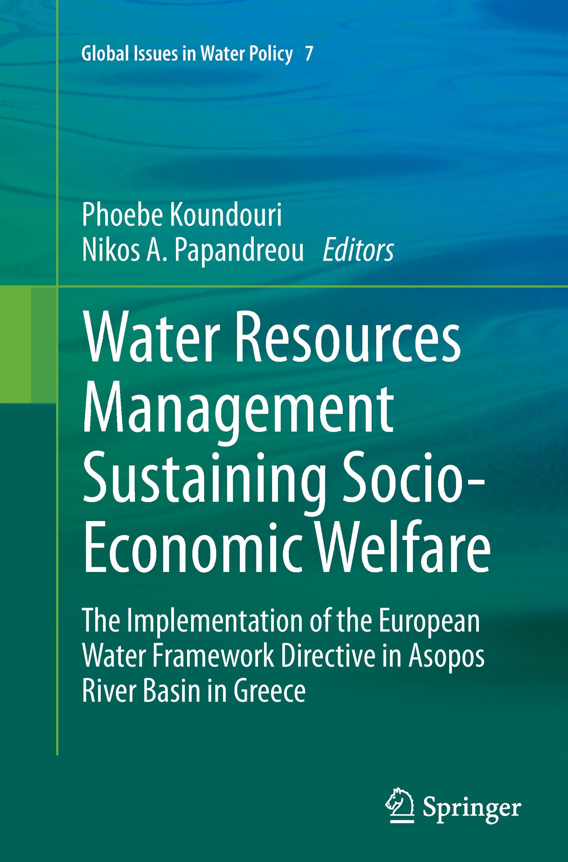 Water Resources Management Sustaining Socio-Economic Welfare