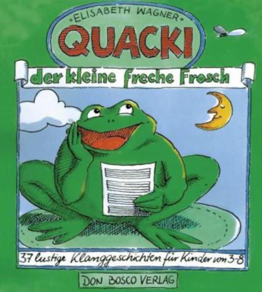 Quacki, der kleine, freche Frosch