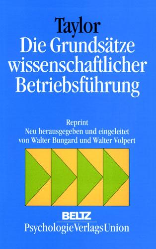 Die Grundsätze wissenschaftlicher Betriebsführung