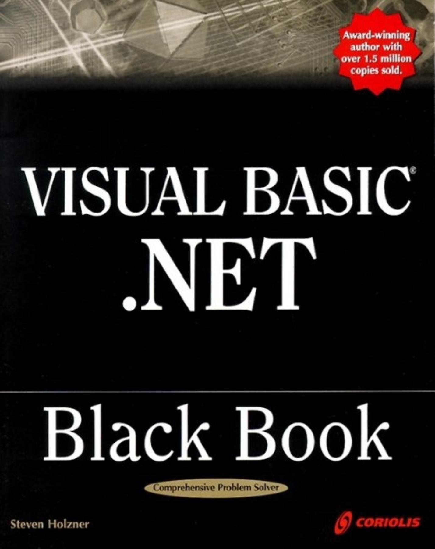 Visual Basic .Net Black Book