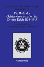 Die Rolle der Geisteswissenschaften im Dritten Reich 1933¿1945