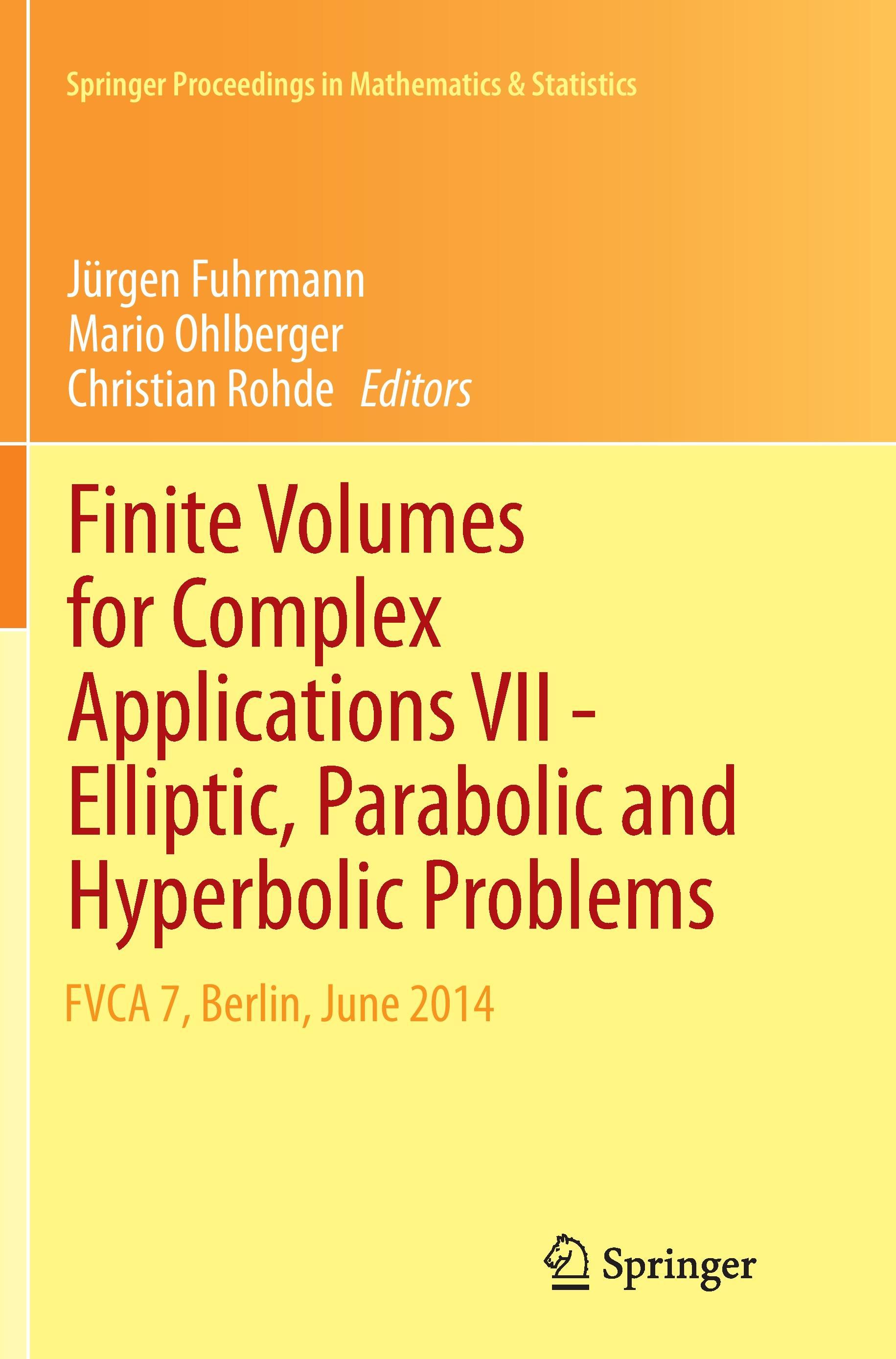 Finite Volumes for Complex Applications VII-Elliptic, Parabolic and Hyperbolic Problems