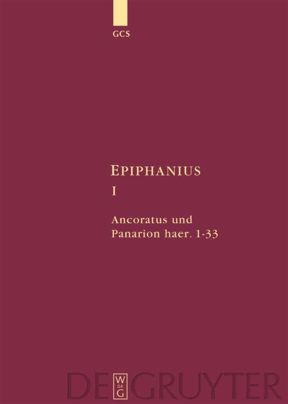 Ancoratus und Panarion haer. 1-33