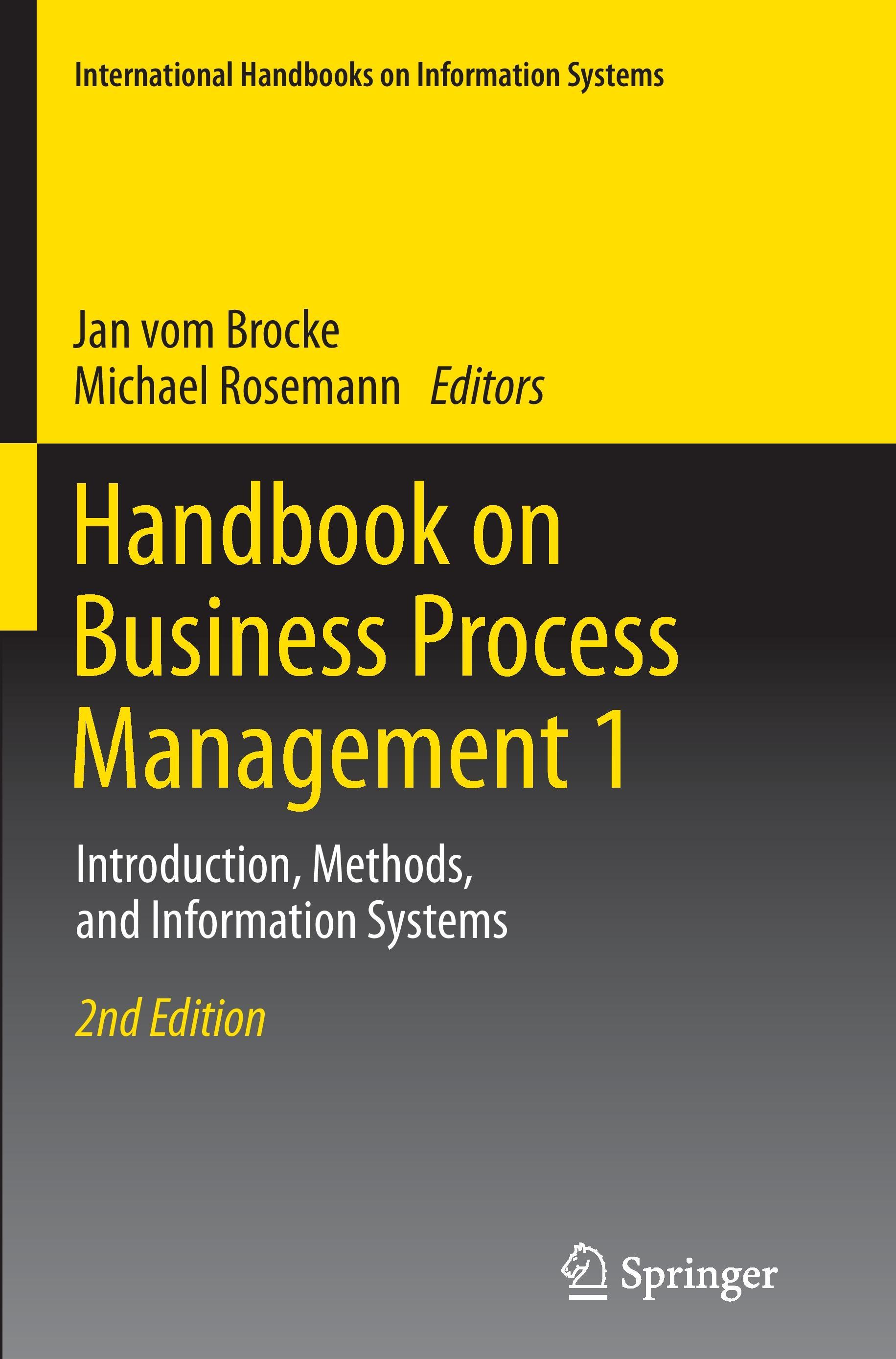 Handbook on Business Process Management 1