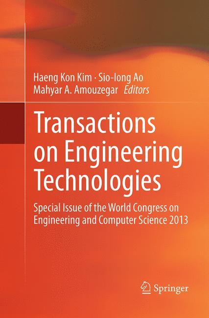 Transactions on Engineering Technologies