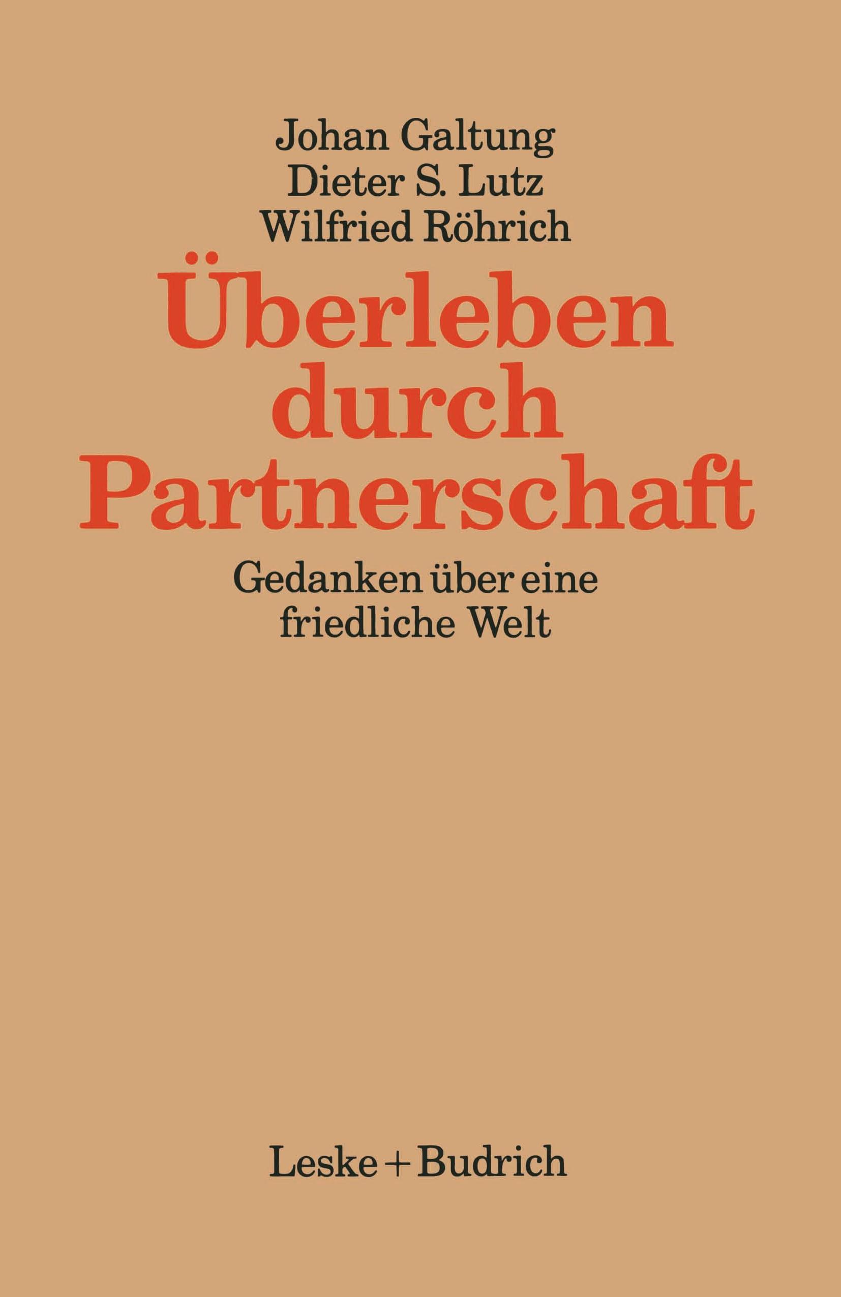 Überleben durch Partnerschaft