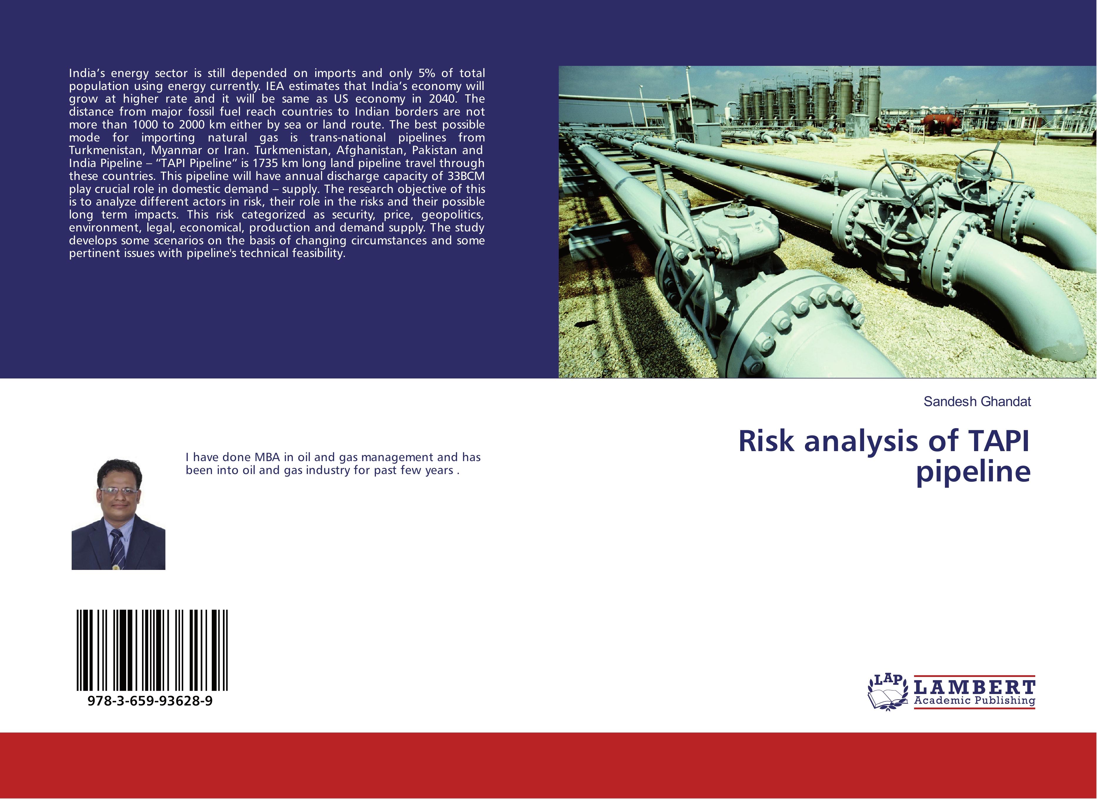 Risk analysis of TAPI pipeline