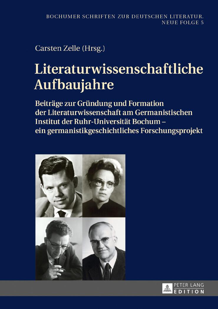 Literaturwissenschaftliche Aufbaujahre