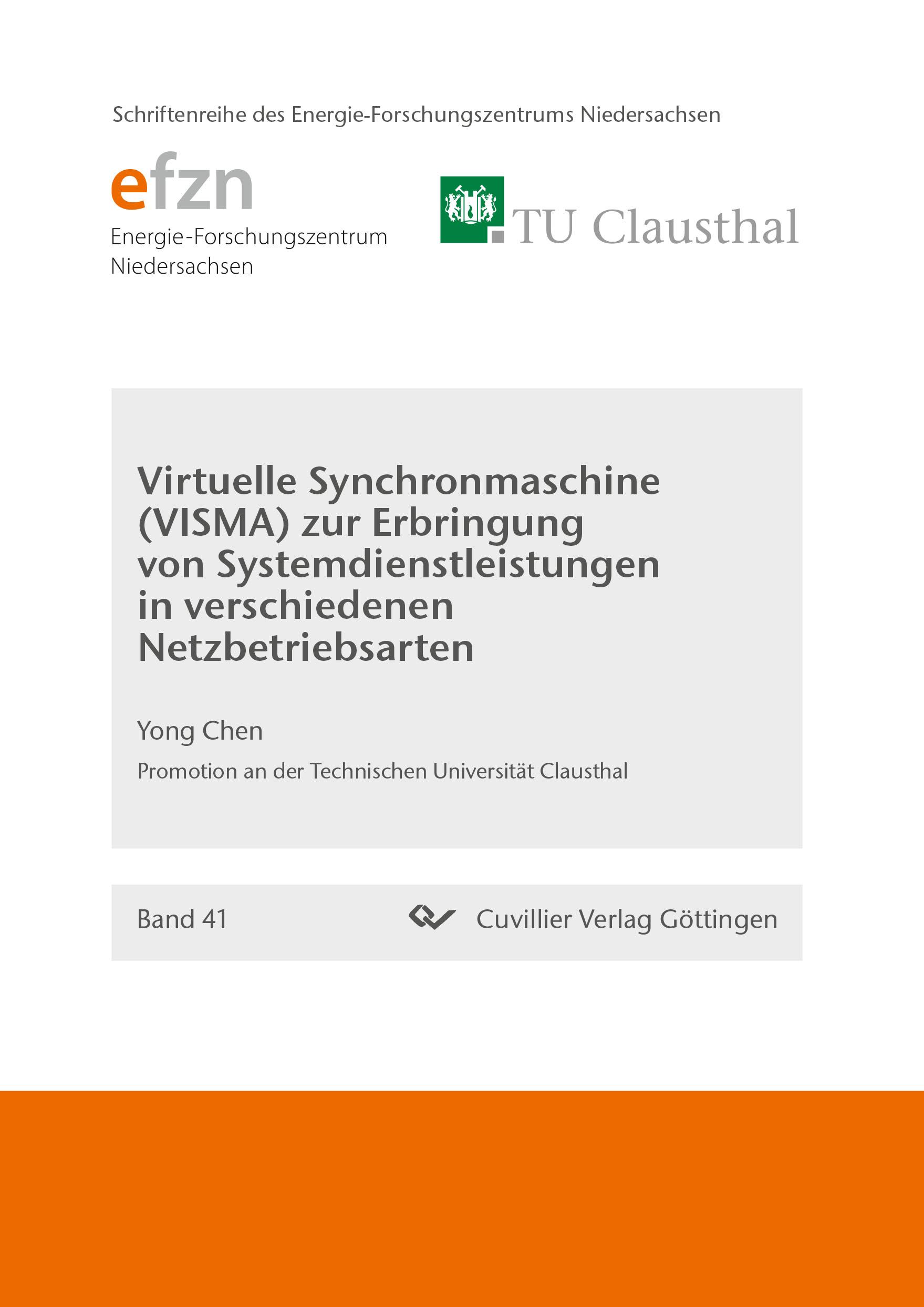 Virtuelle Synchronmaschine (VISMA) zur Erbringung von Systemdienstleistungen in verschiedenen Netzbetriebsarten