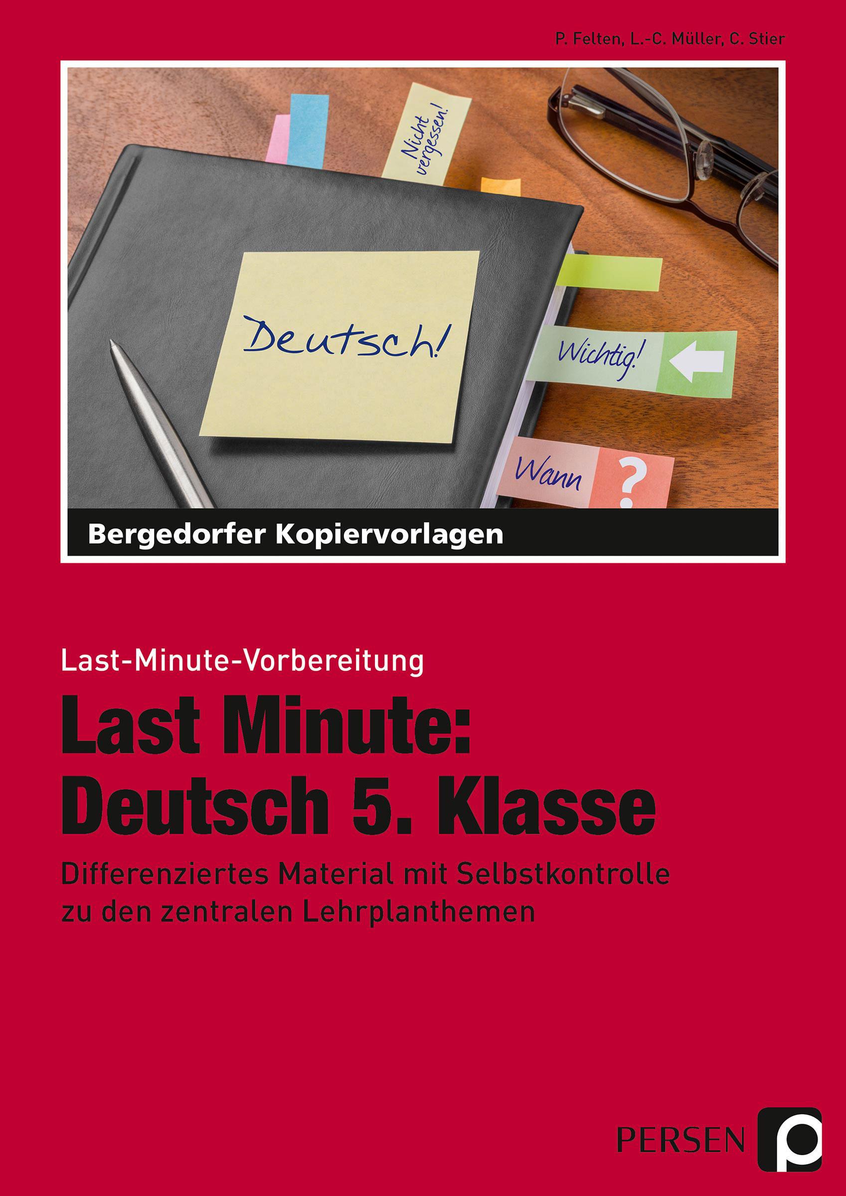 Last Minute: Deutsch 5. Klasse