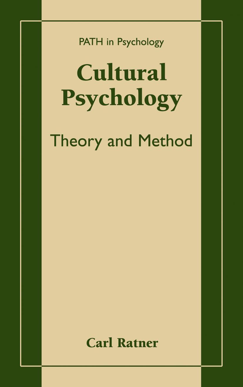 Cultural Psychology