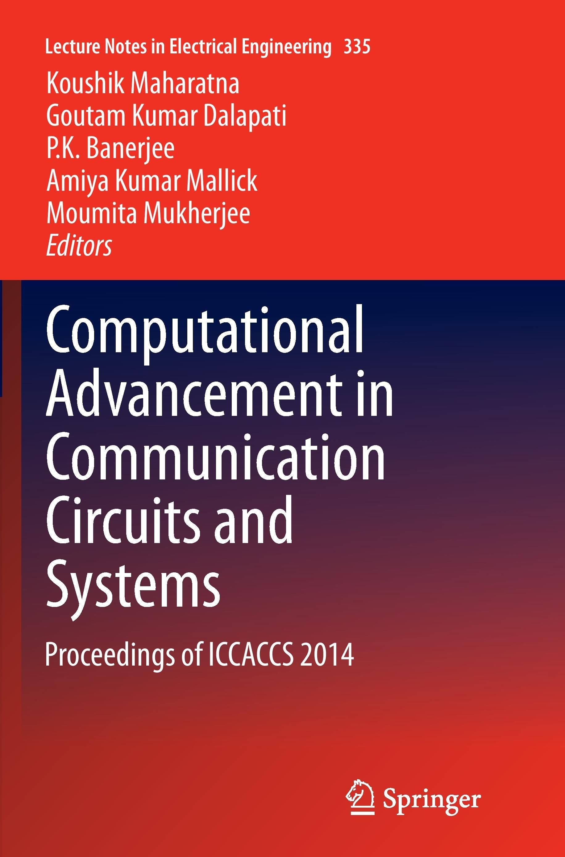 Computational Advancement in Communication Circuits and Systems