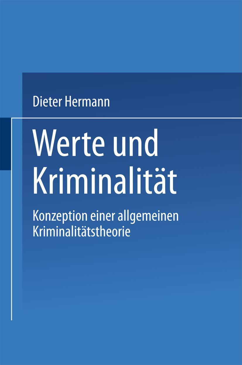 Werte und Kriminalität