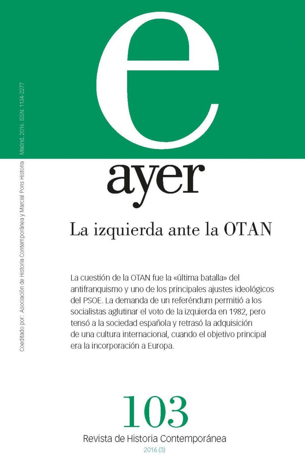 La izquierda ante la OTAN : ayer 103