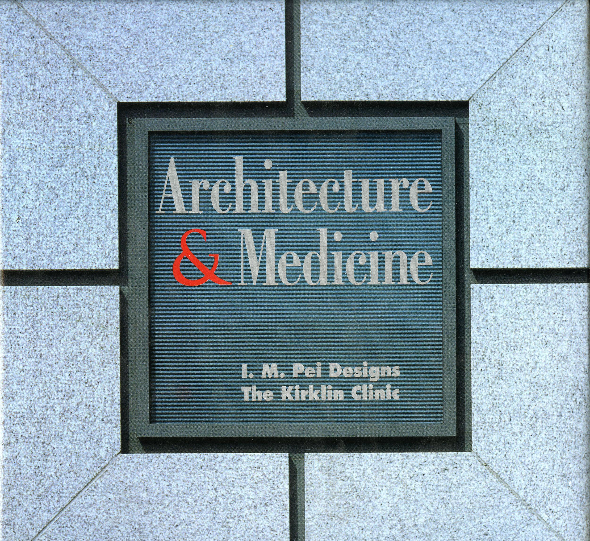 Architecture and Medicine