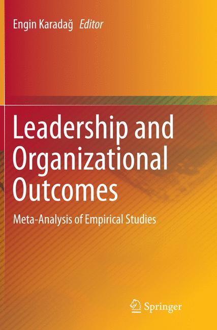 Leadership and Organizational Outcomes