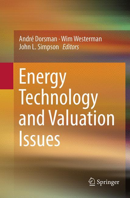 Energy Technology and Valuation Issues