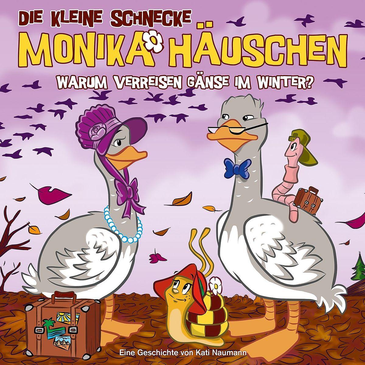 Die kleine Schnecke Monika Häuschen 46: Warum verreisen Gänse im Winter?