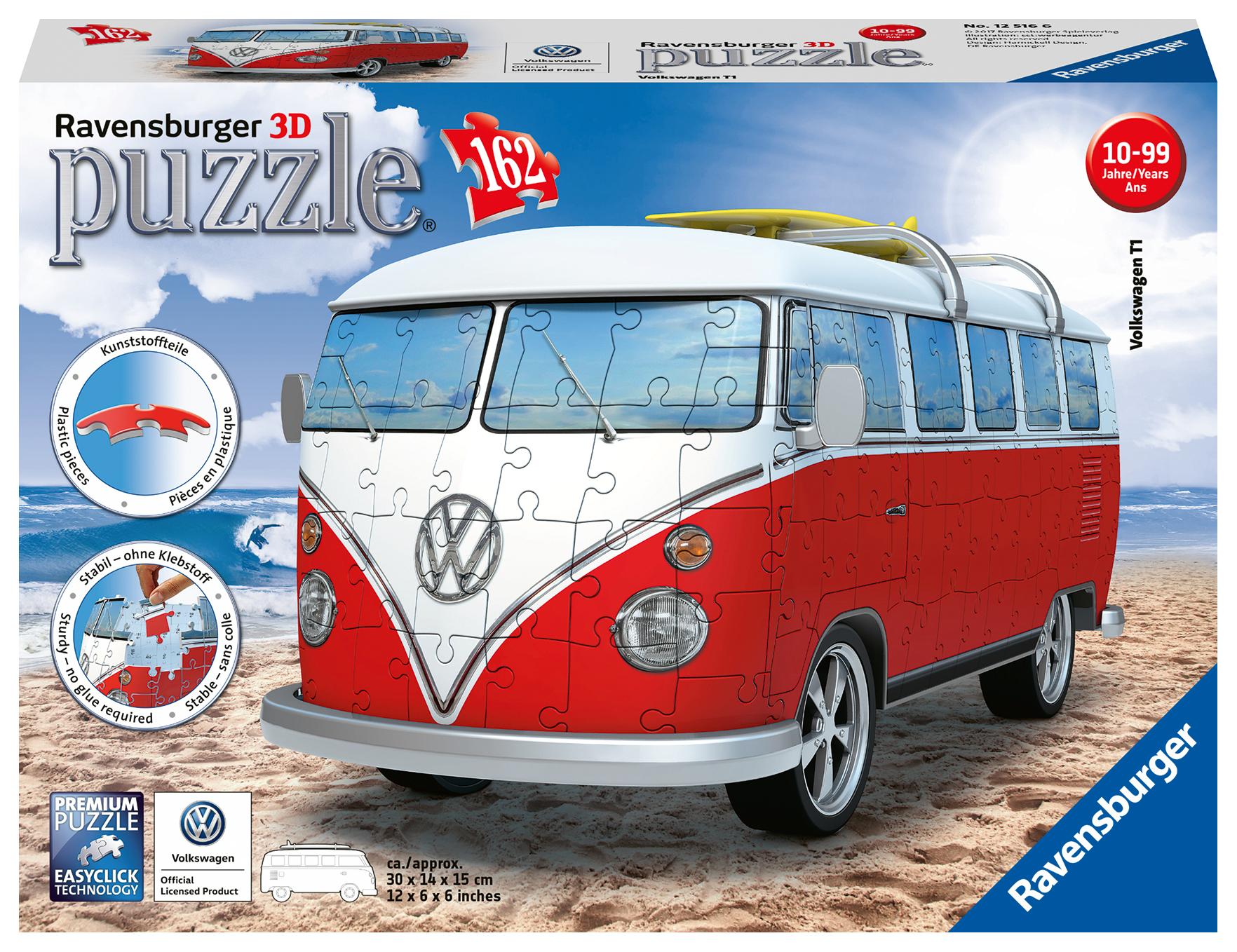 VW Bulli T1. 3D Puzzle 162 Teile