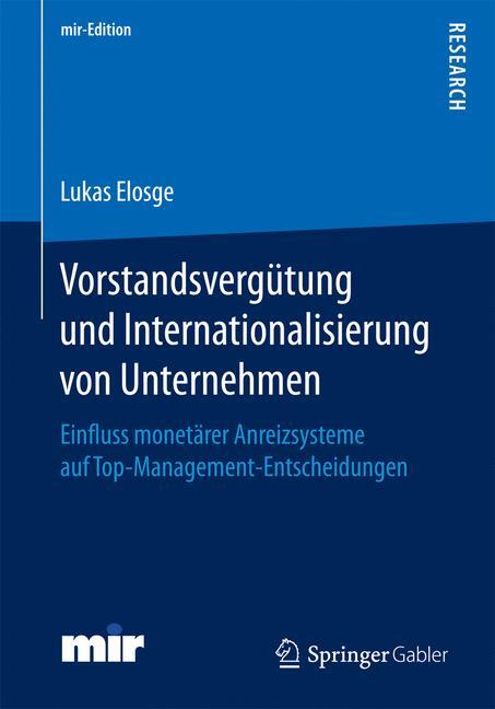 Vorstandsvergütung und Internationalisierung von Unternehmen