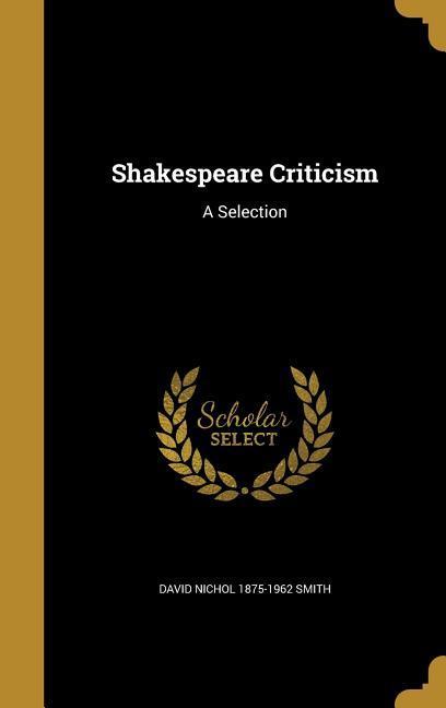 Shakespeare Criticism