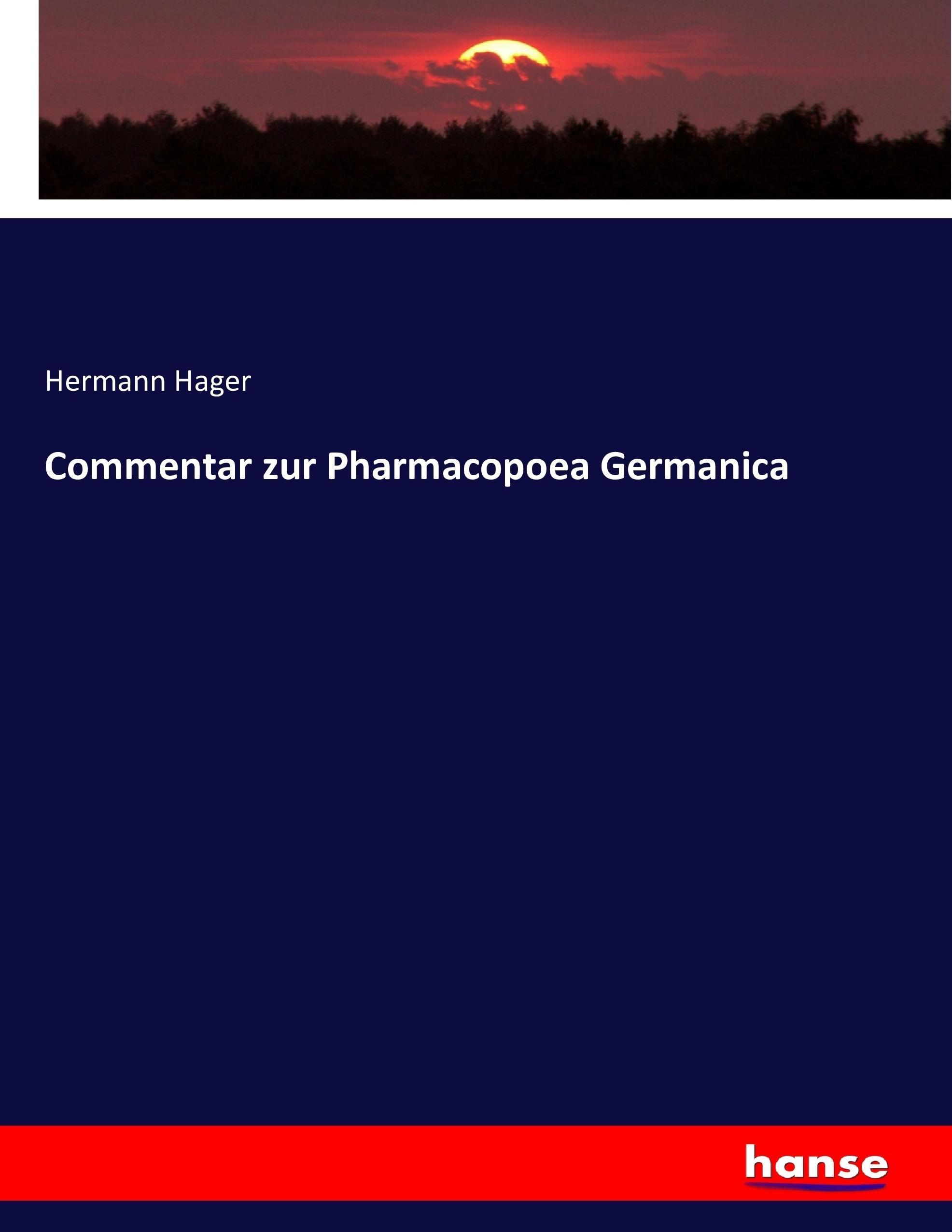 Commentar zur Pharmacopoea Germanica