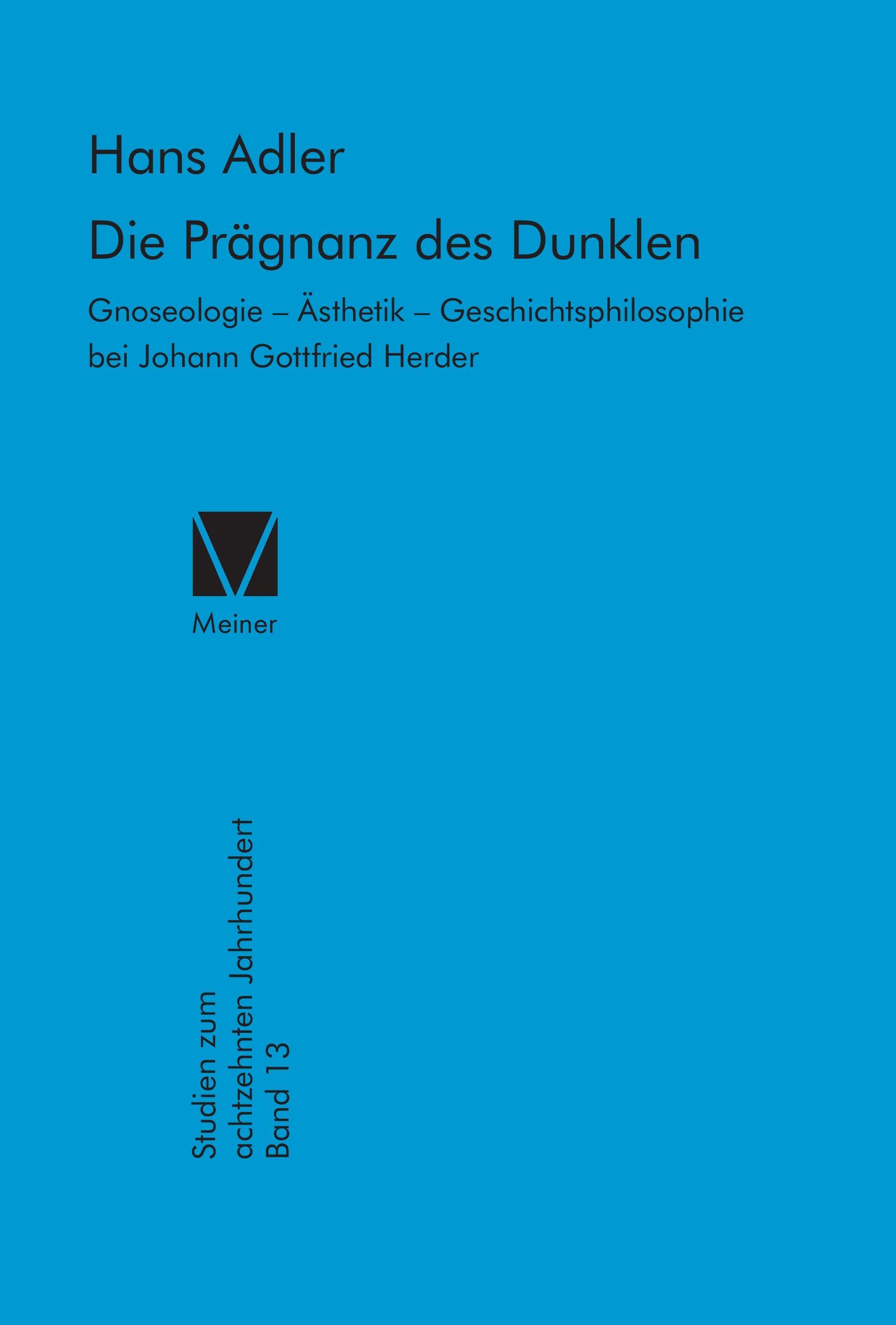 Die Prägnanz des Dunklen