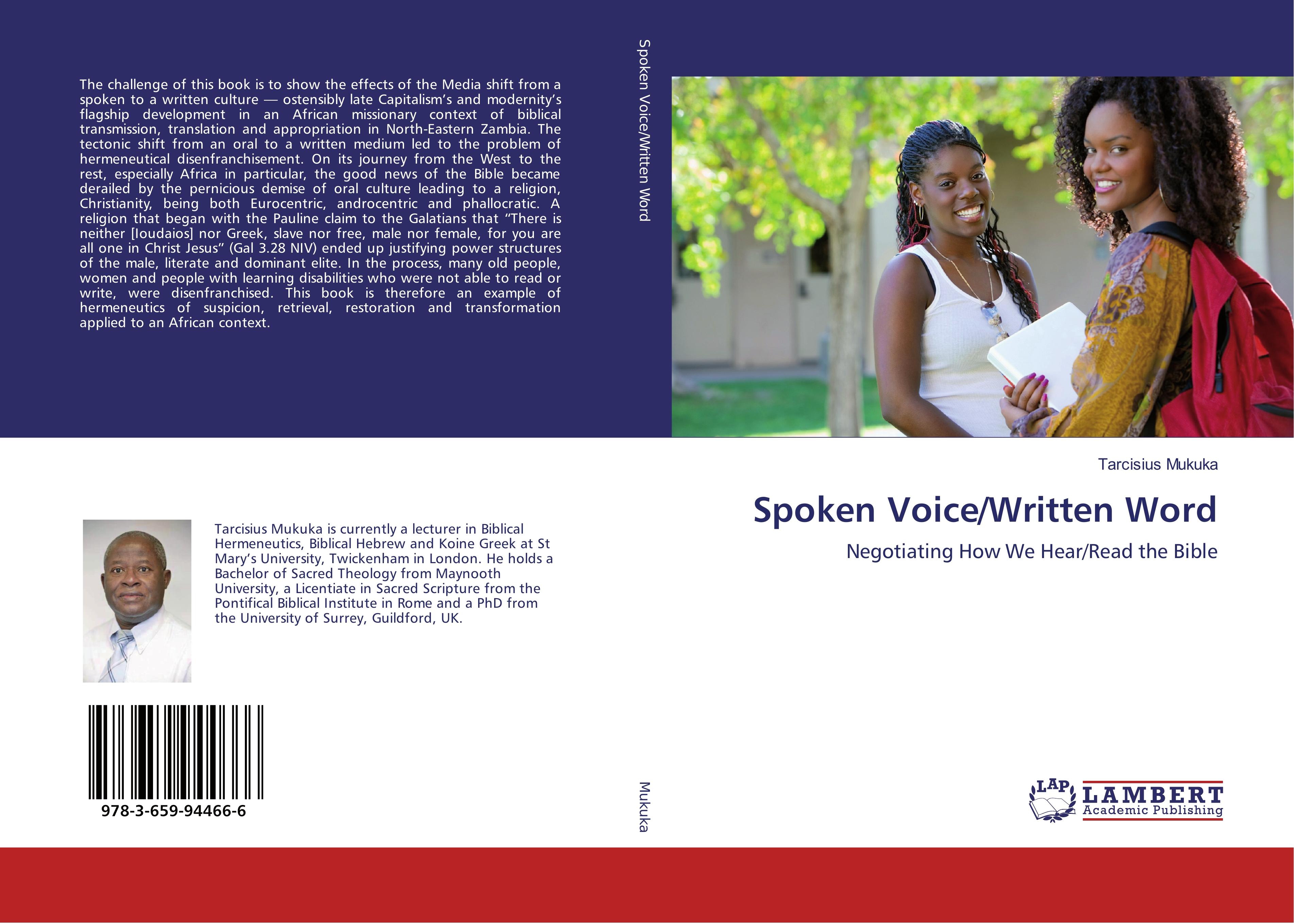 Spoken Voice/Written Word