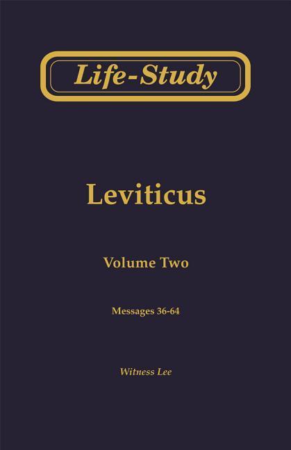 Life-Study of Leviticus