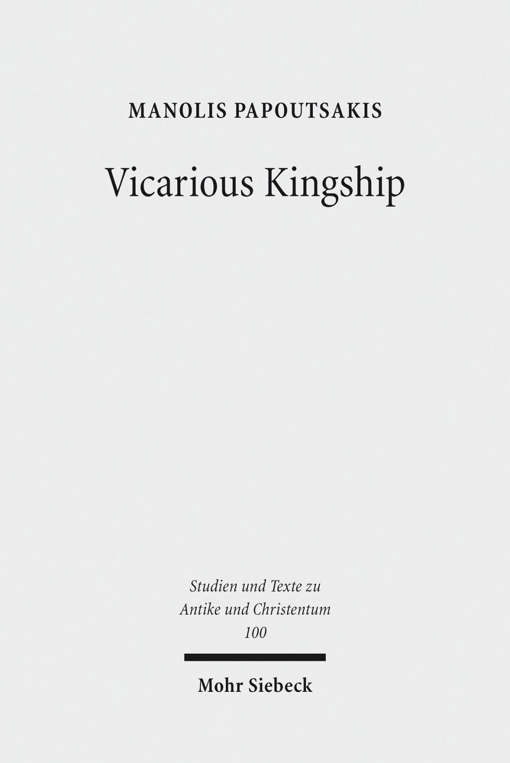 Vicarious Kingship