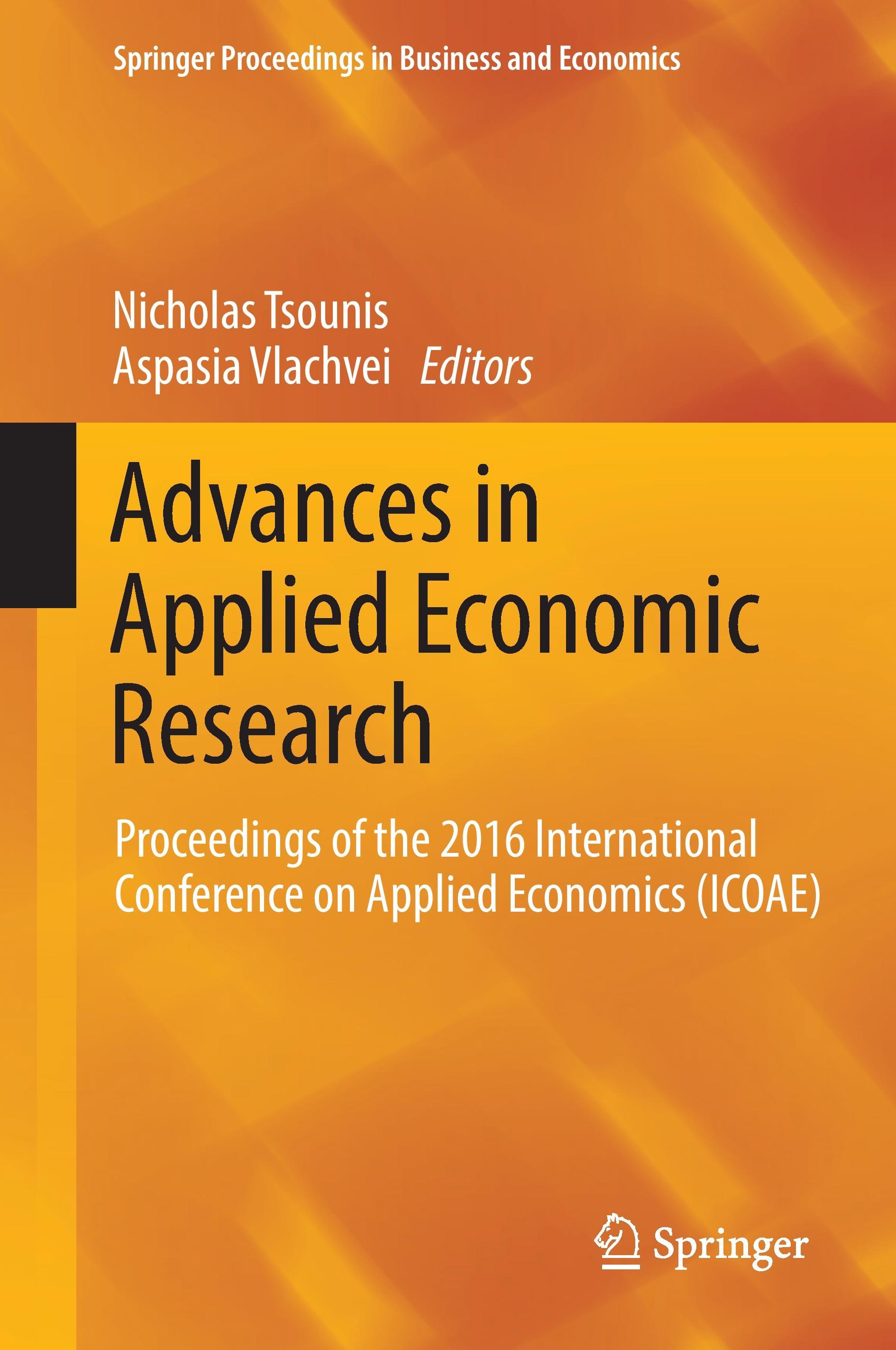 Advances in Applied Economic Research