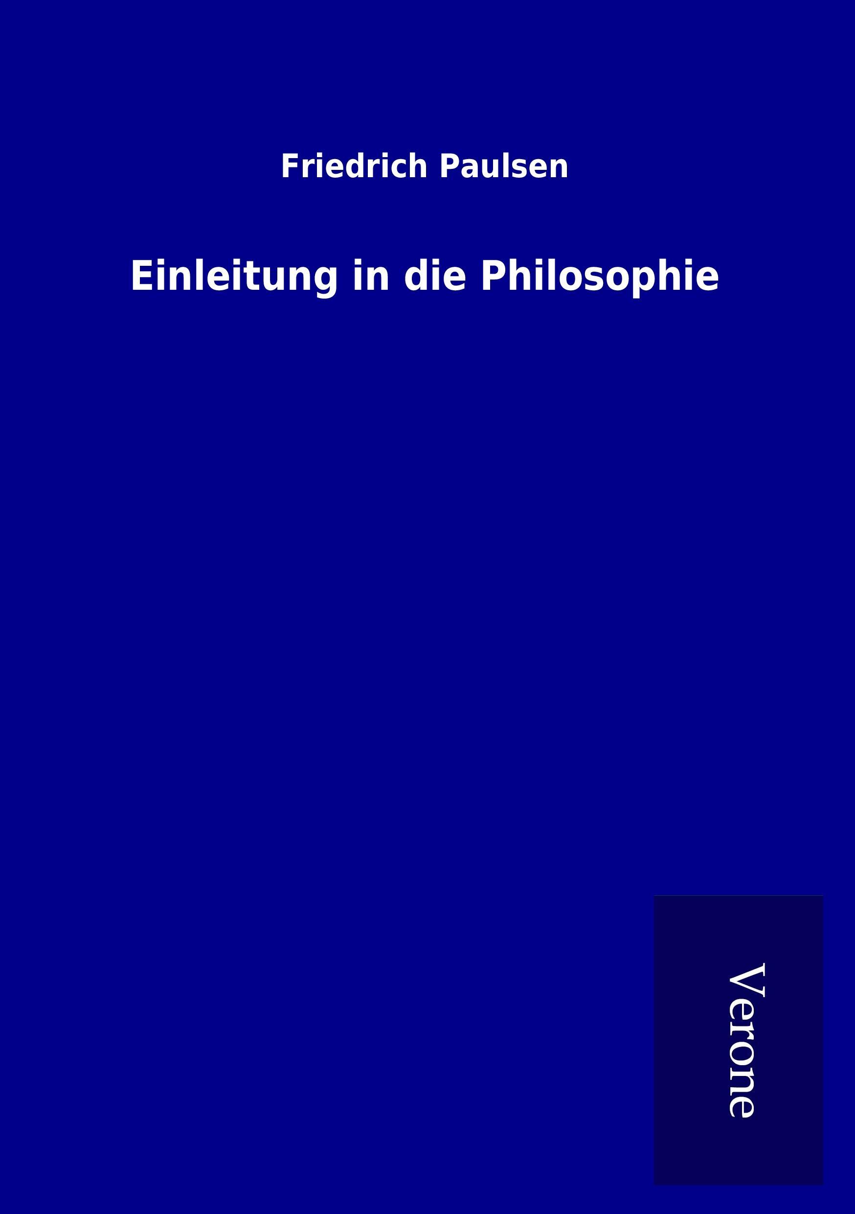 Einleitung in die Philosophie