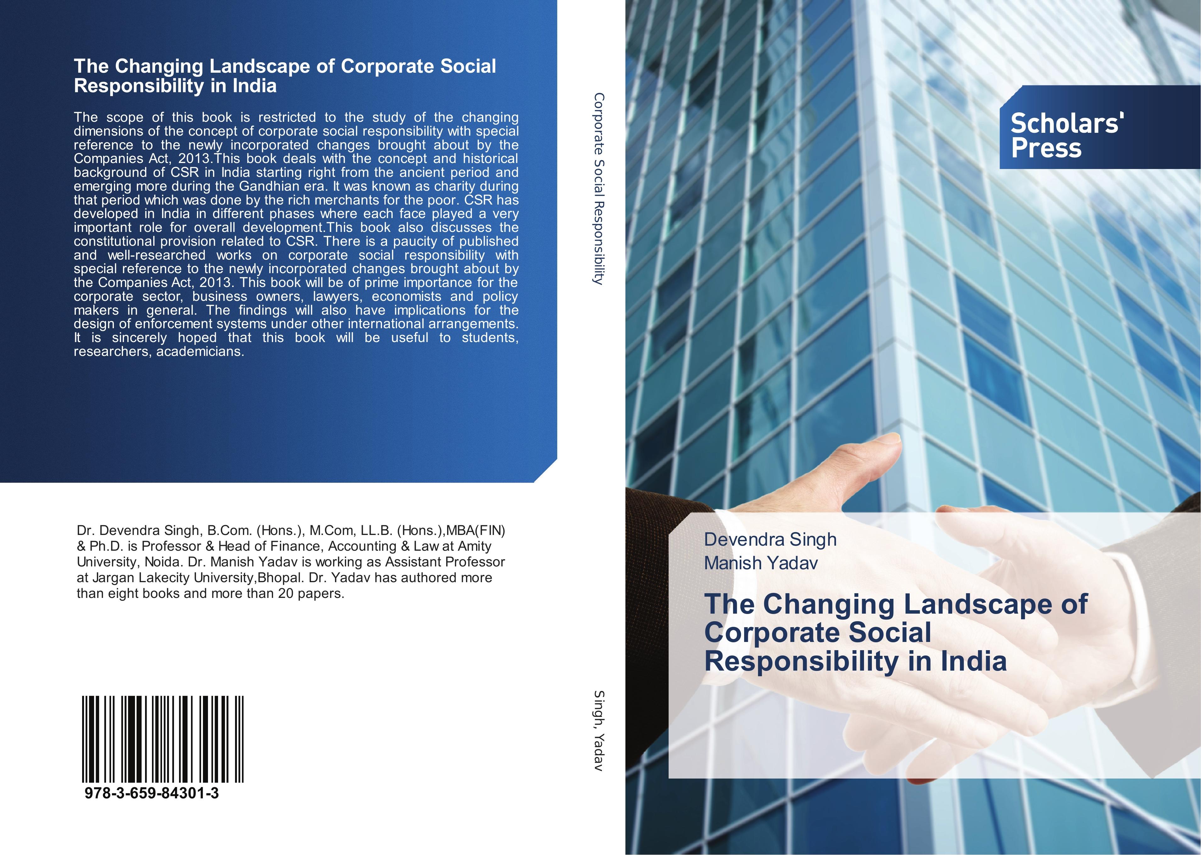 The Changing Landscape of Corporate Social Responsibility in India