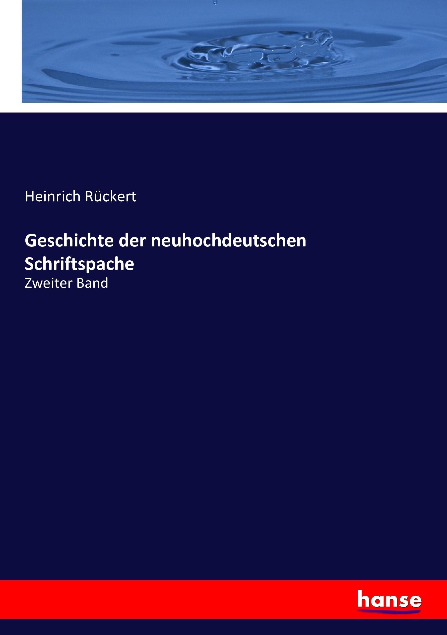 Geschichte der neuhochdeutschen Schriftspache