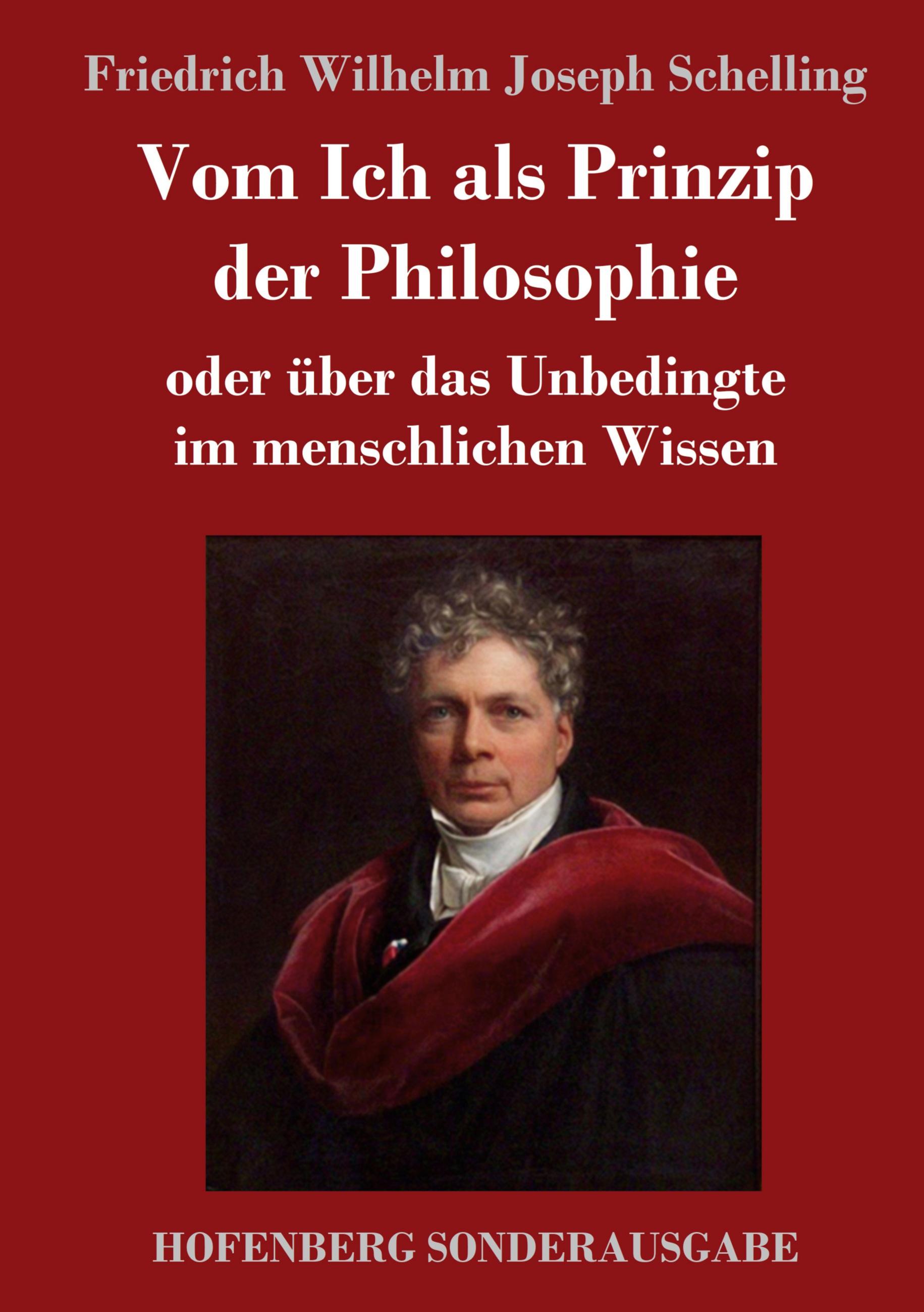 Vom Ich als Prinzip der Philosophie