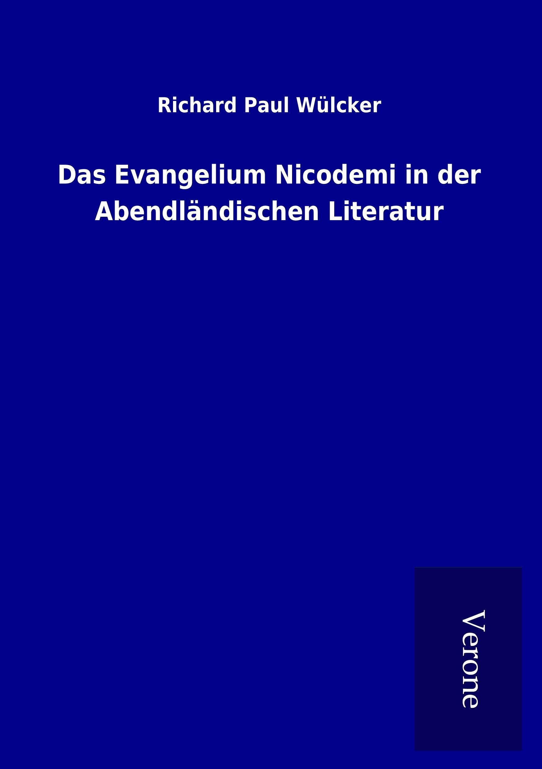 Das Evangelium Nicodemi in der Abendländischen Literatur