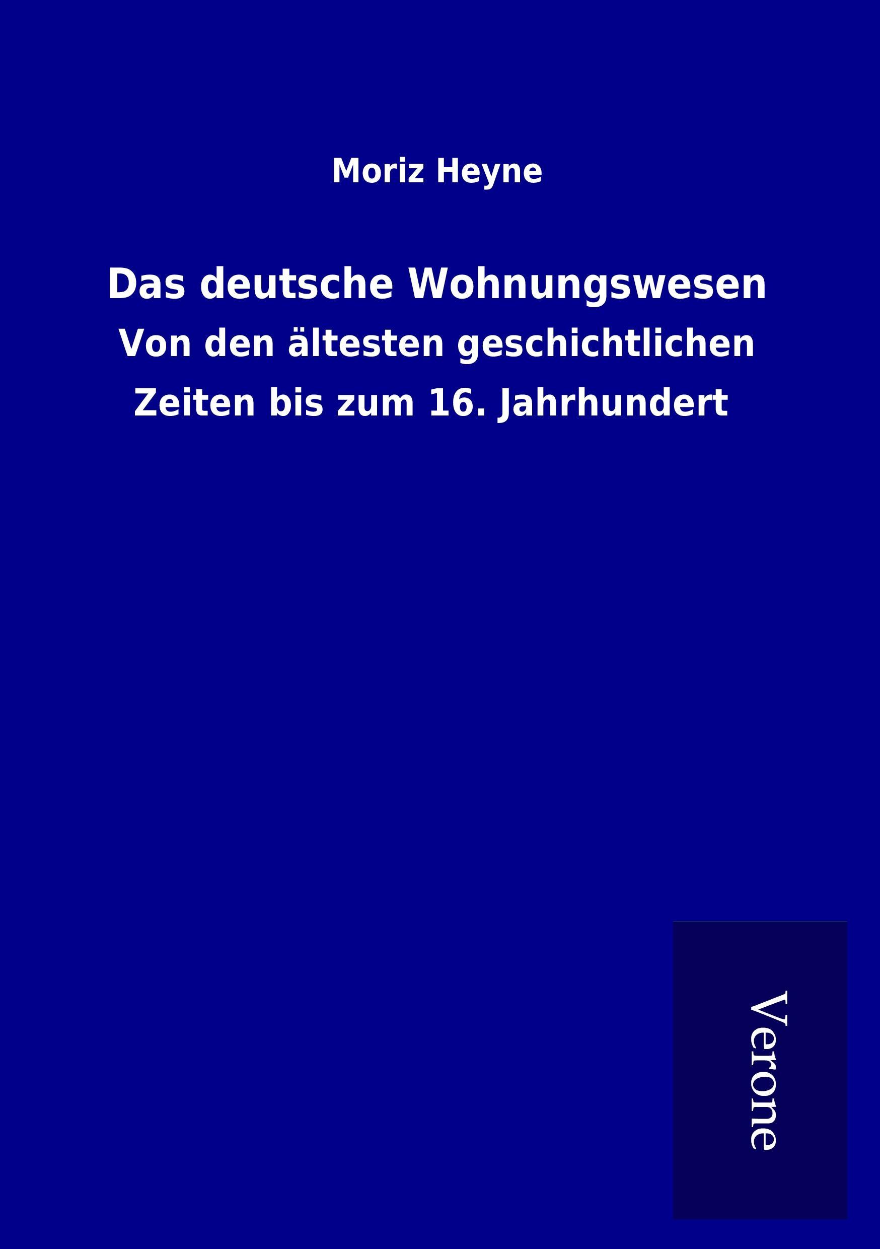 Das deutsche Wohnungswesen