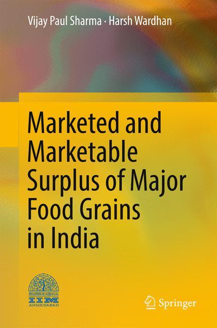 Marketed and Marketable Surplus of Major Food Grains in India