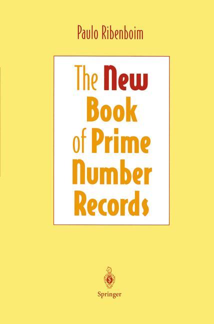 The New Book of Prime Number Records