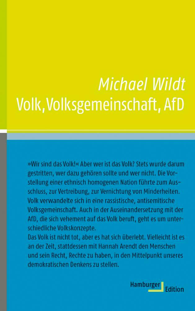 Volk, Volksgemeinschaft, AfD