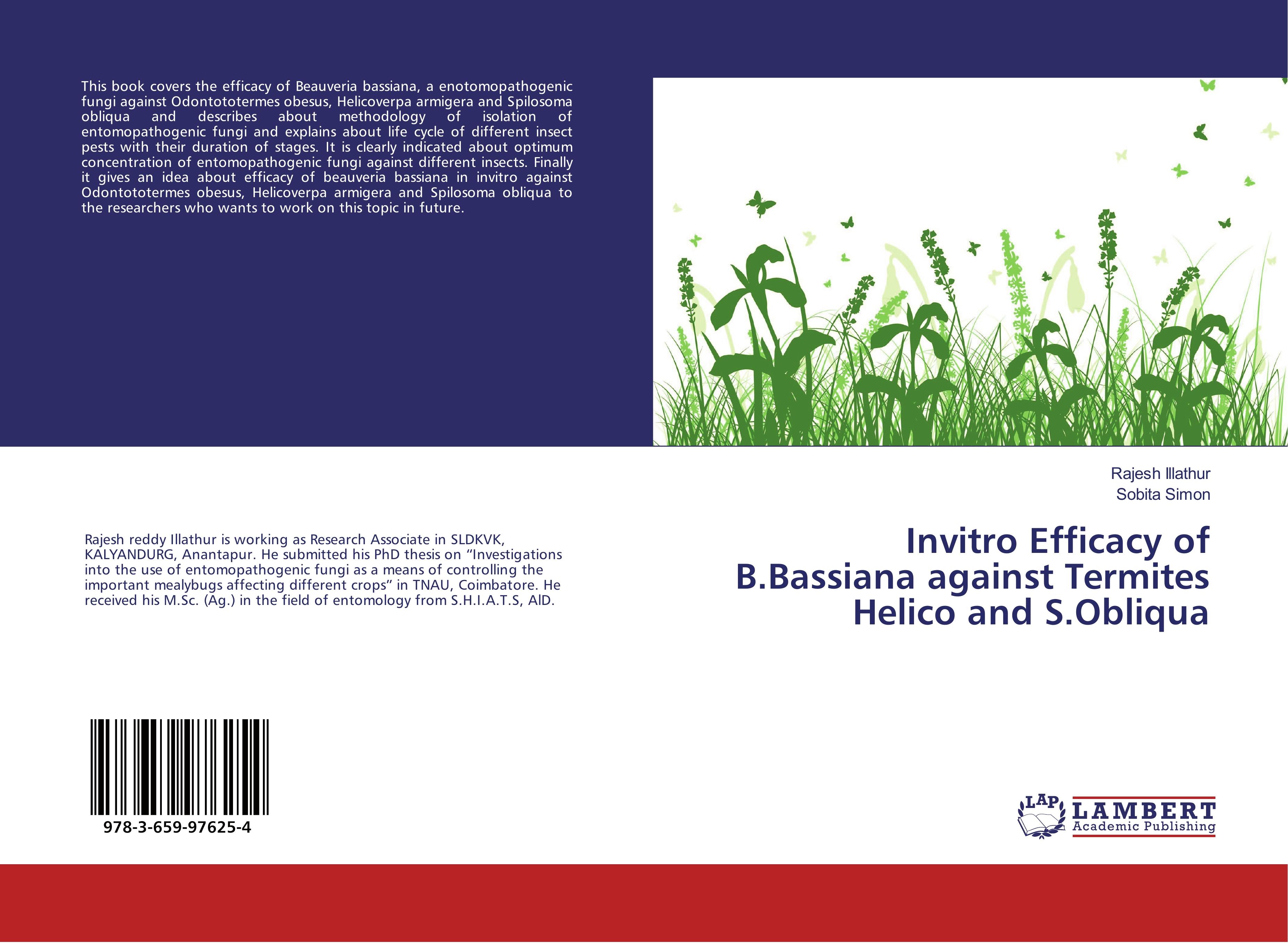 Invitro Efficacy of B.Bassiana against Termites Helico and S.Obliqua