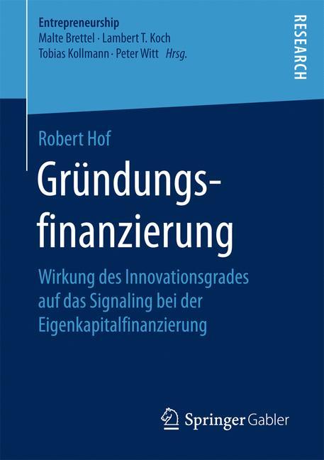 Gründungsfinanzierung