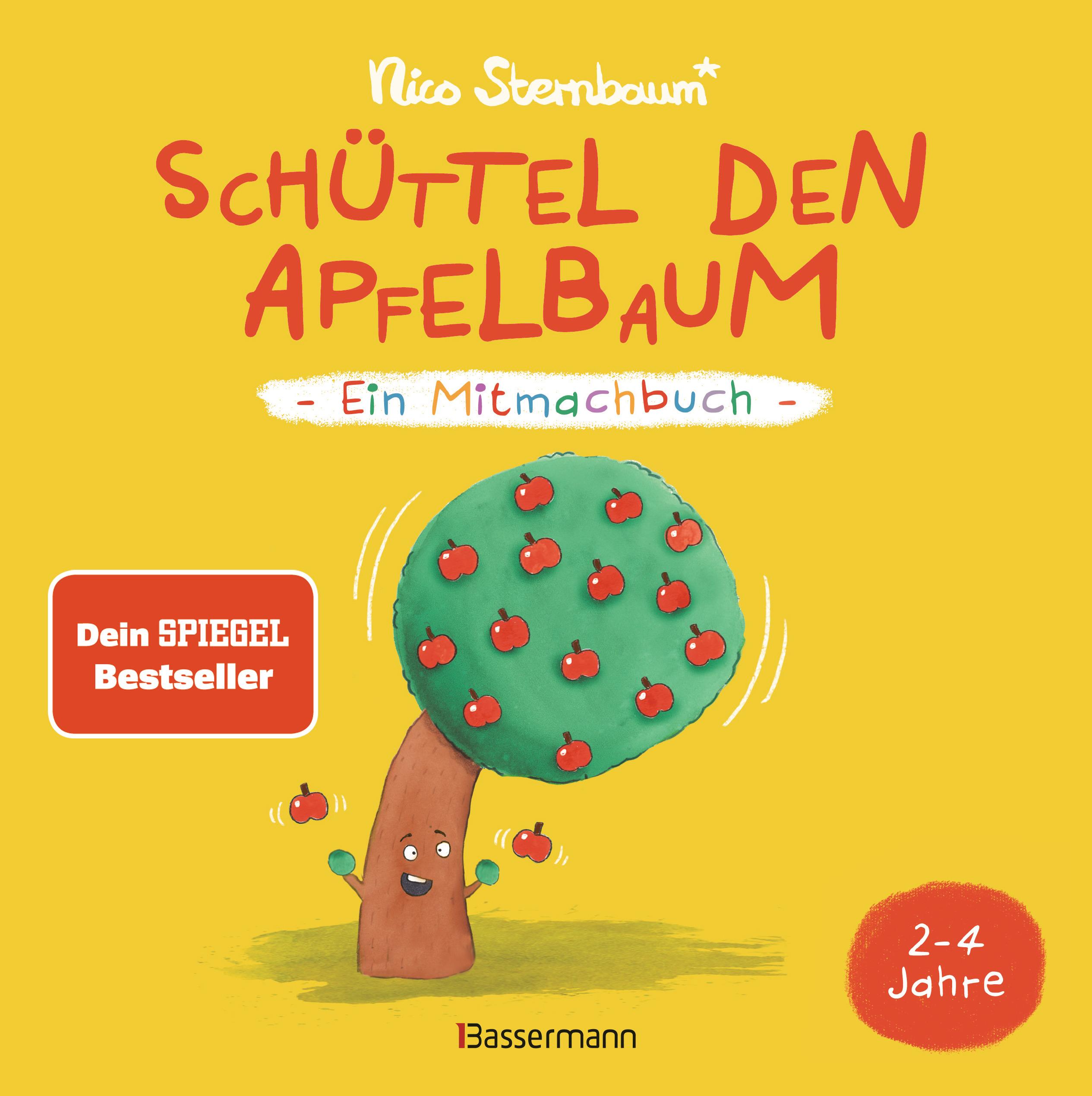 Schüttel den Apfelbaum - Ein Mitmachbuch. Für Kinder von 2 bis 4 Jahren