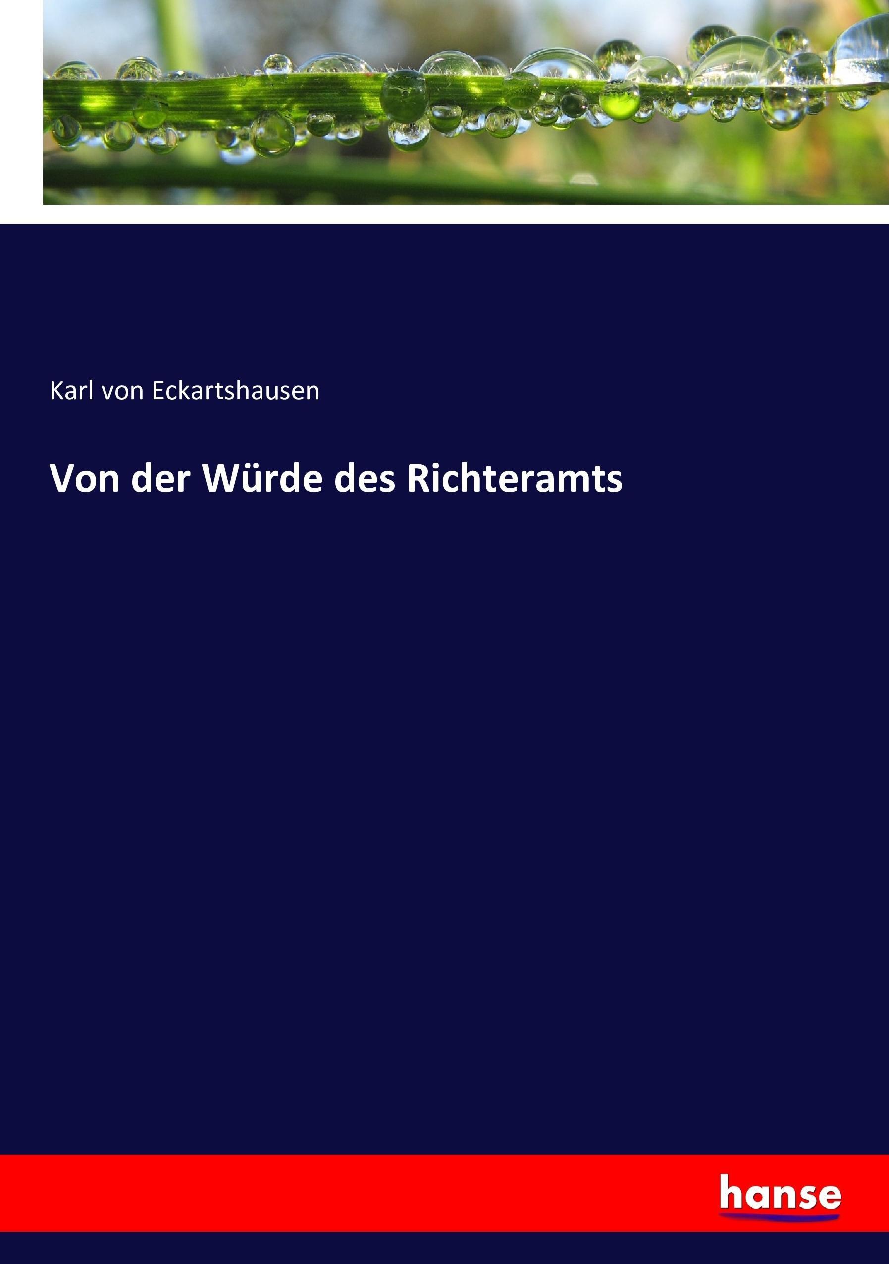 Von der Würde des Richteramts