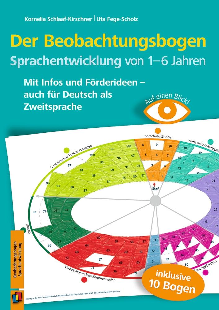 Auf einen Blick! - Der Beobachtungsbogen Sprachentwicklung von 1-6 Jahren