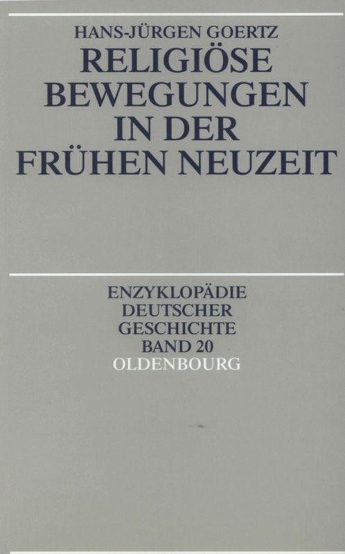 Religiöse Bewegungen in der Frühen Neuzeit