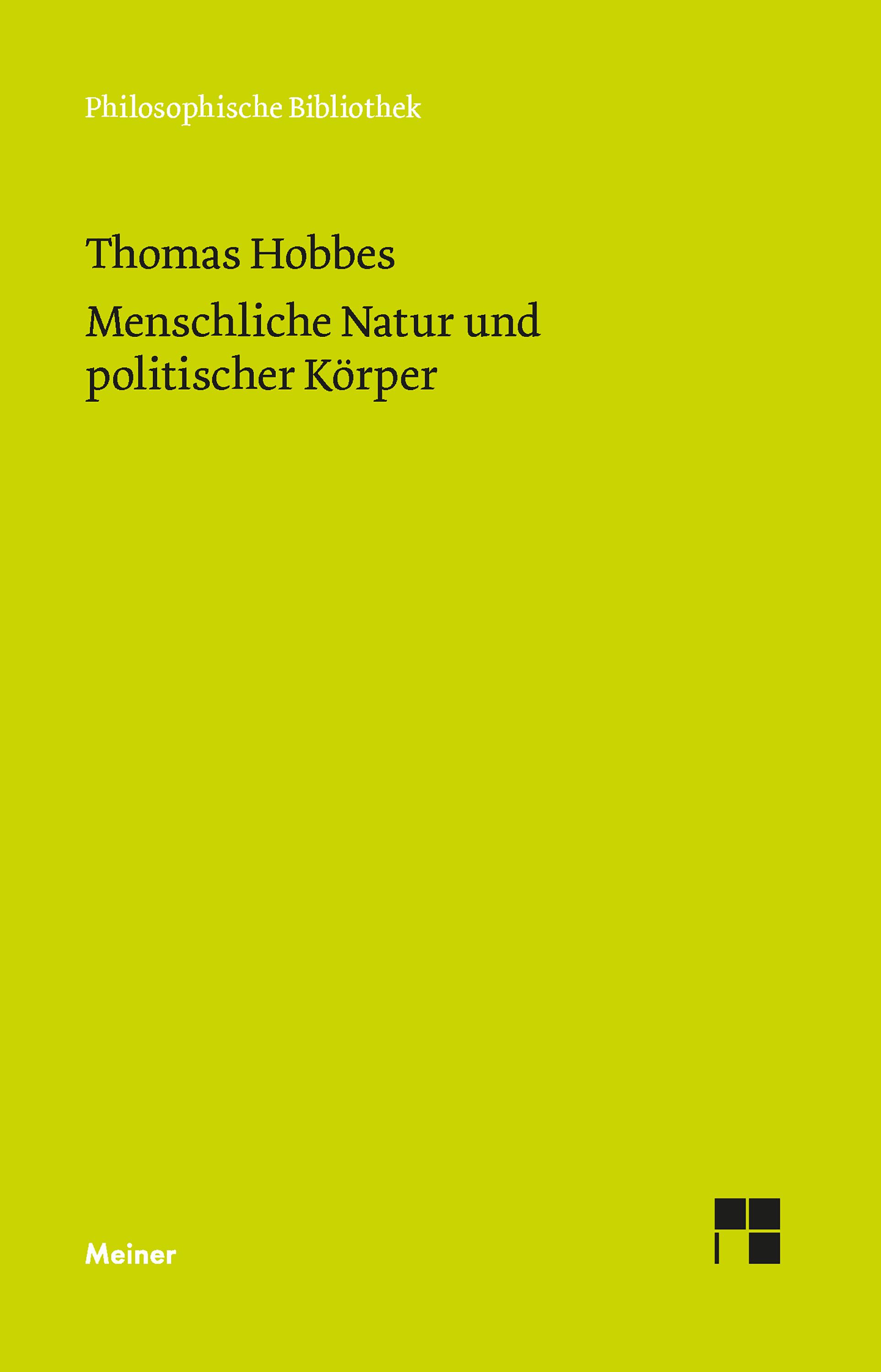 Menschliche Natur und politischer Körper