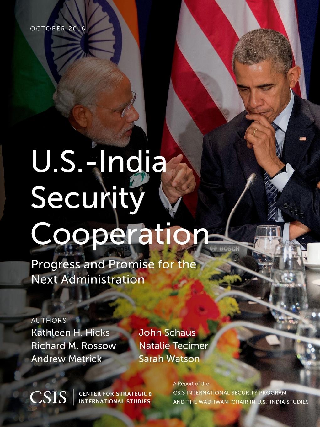 U.S.-India Security Cooperation