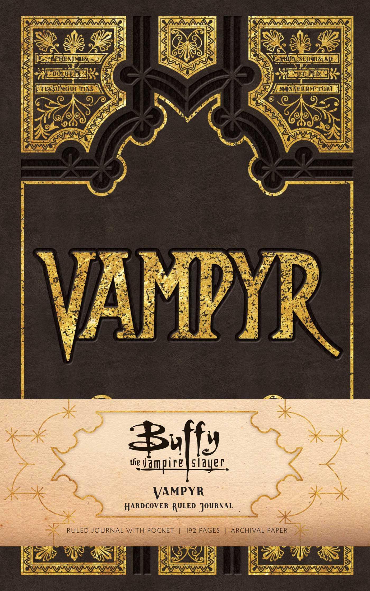 Buffy the Vampire Slayer Vampyr Hardcover Ruled Journal