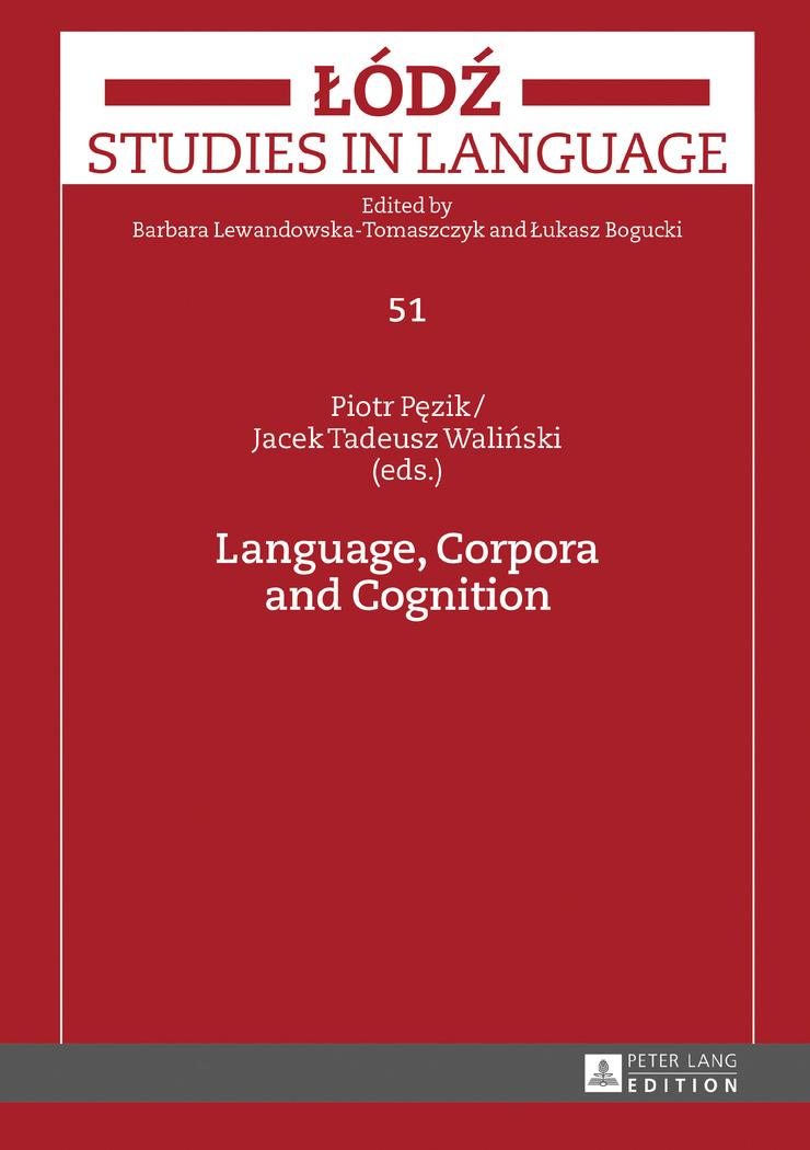 Language, Corpora and Cognition